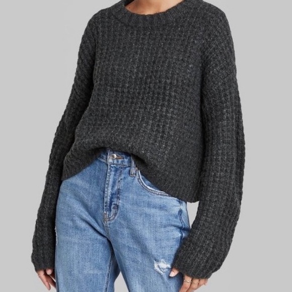 wild fable Sweaters - Wild Fable Heather Gray Sweater